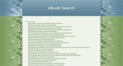 Desktop Screenshot of e-booksearch.com
